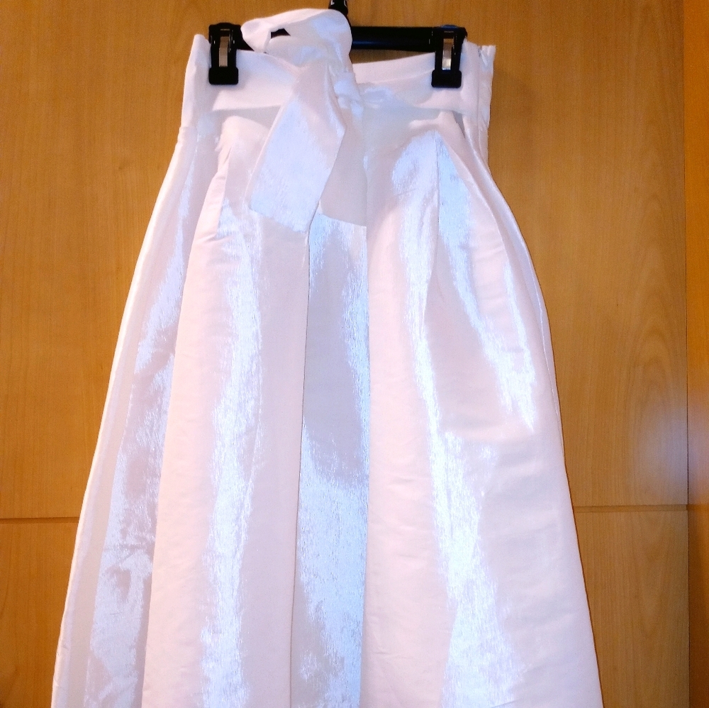 white long skirt